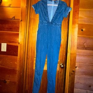 Denim jumpsuit